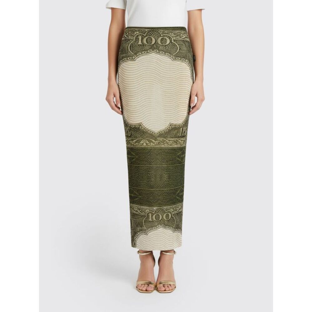 Jean Paul Gaultier Women The Cartouche Jean Paul Gaultier Printed Tulle Skirt